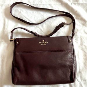 Kate Spade Crossbody Purse Maroon